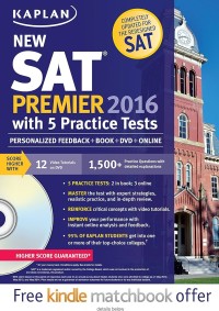 New SAT Premier 2016 with 5 Practice Tests + CD