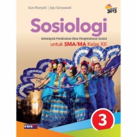 Sosiologi 3: Untuk SMA/MA Kls XII : Kelompok Peminatan Ilmu Pengetahuan Sosial